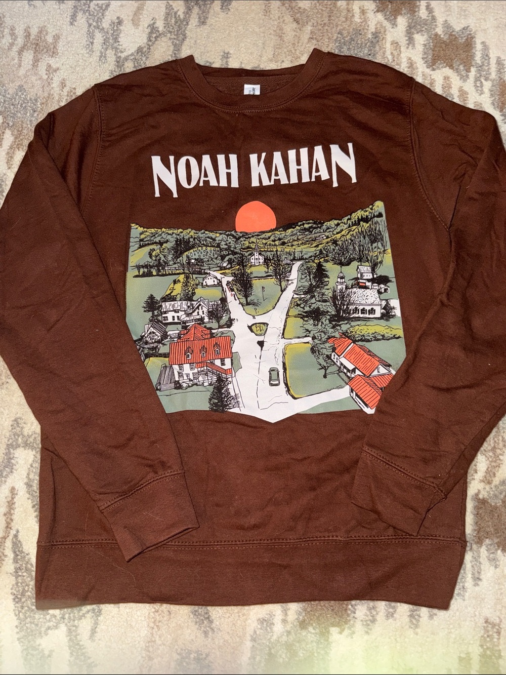 Noah Kahan Graphic Crewneck Sweatshirt S